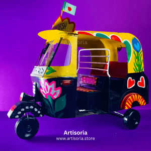 Traditional Bangladesh CNG Taxi Decorative Miniature