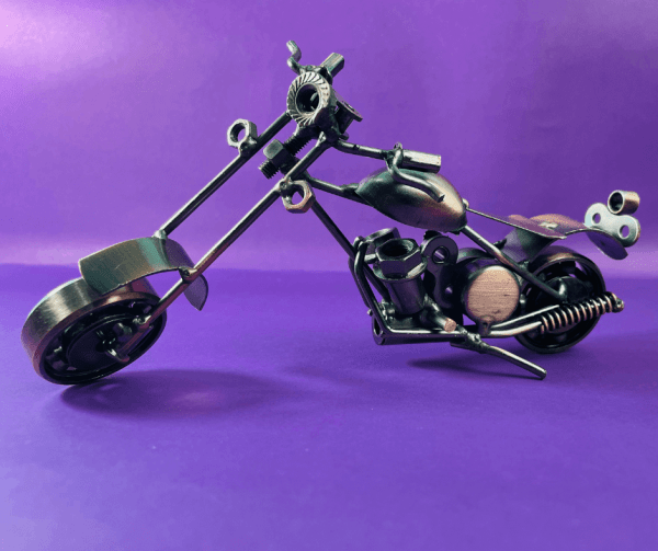 motor bike showpiece