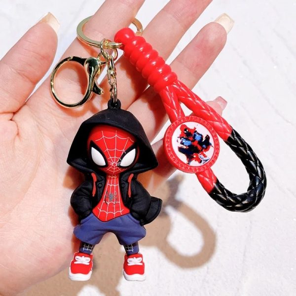 SpidSuffolk Cartoon Silicone Keychain