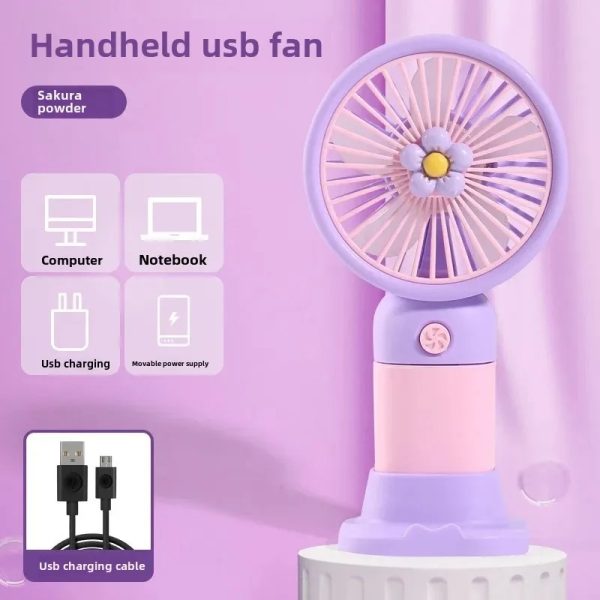 USB Mini Wind Power Portable Fan