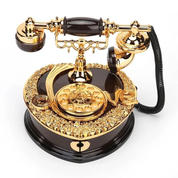 Classic Telephone-shaped Music Box