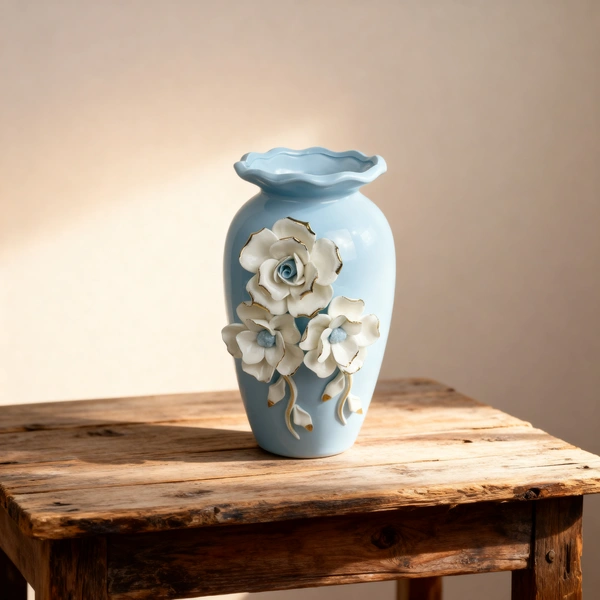 Luxury Rose ceramic flower vase