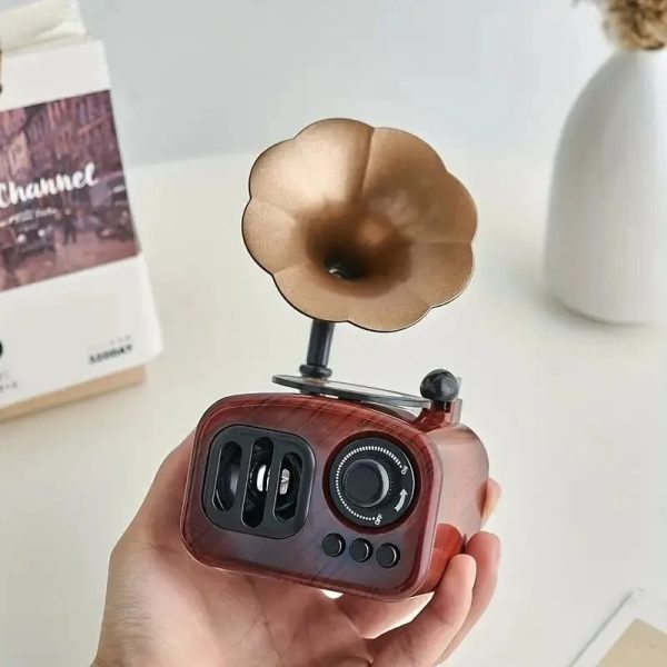 Vintage gramophone music box
