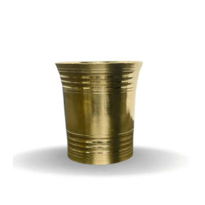 Brass vintage Water Glass