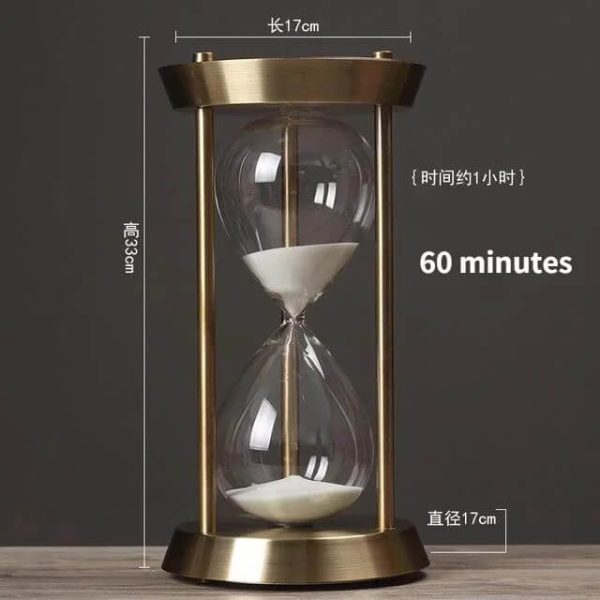Metal Hourglass Timer