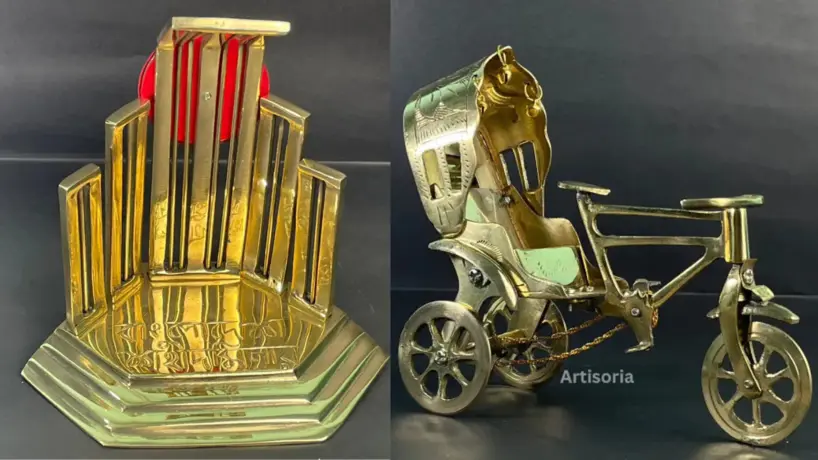 handicraft brass items