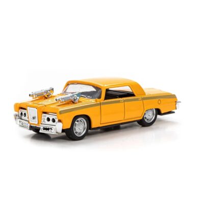 Alloy Vintage Car Yellow