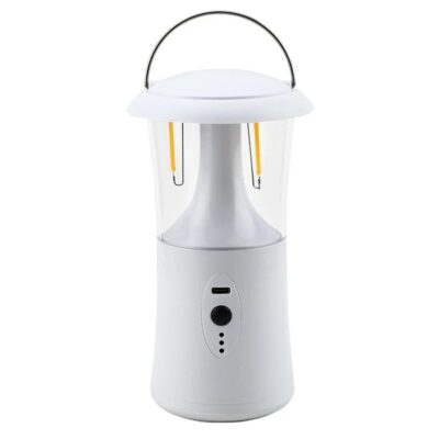 Versatile 17cm Portable Camping Lantern, rechargeable LED, three-color modes. Waterproof, perfect for camping or gifts. Shop now!