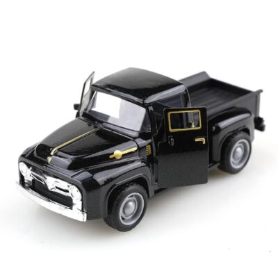 Retro Simulation Mini Pickup Truck Black