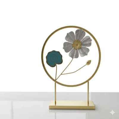 Floral Metal Stand