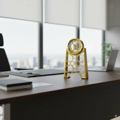 Rose Gold Table Clock