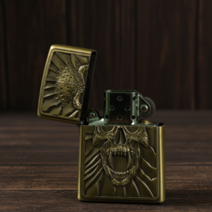 Zippo Lighter Skull
