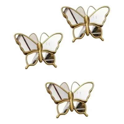 3 set of Butterfly Mirrors