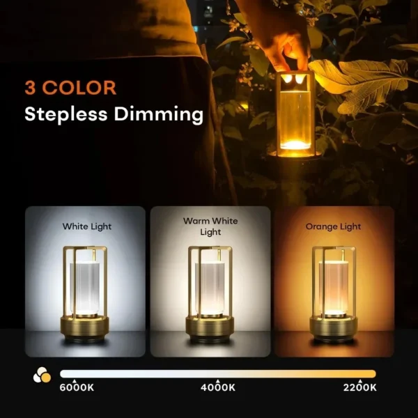 Crystal Lantern Lamp