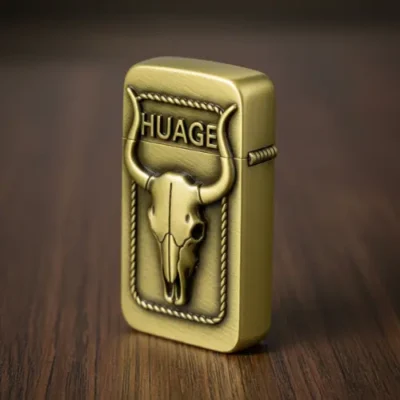 Retro Windproof Gas Lighter