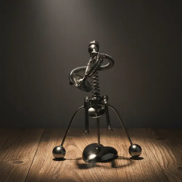 Abstract Musician Sculptures