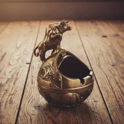 Bull Cigarette Astray