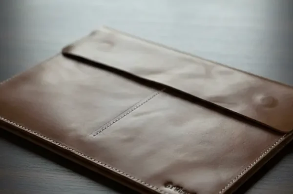 MacBook leather sleeve