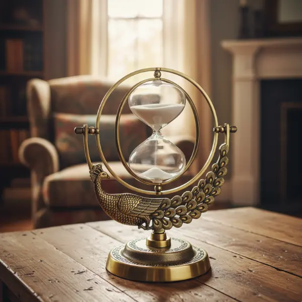 Peacock Hourglass Timer