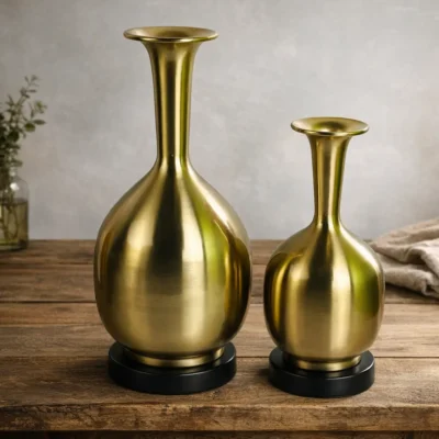 European Style Brass Flower vase