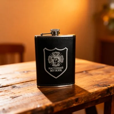 Hip flask water bottle