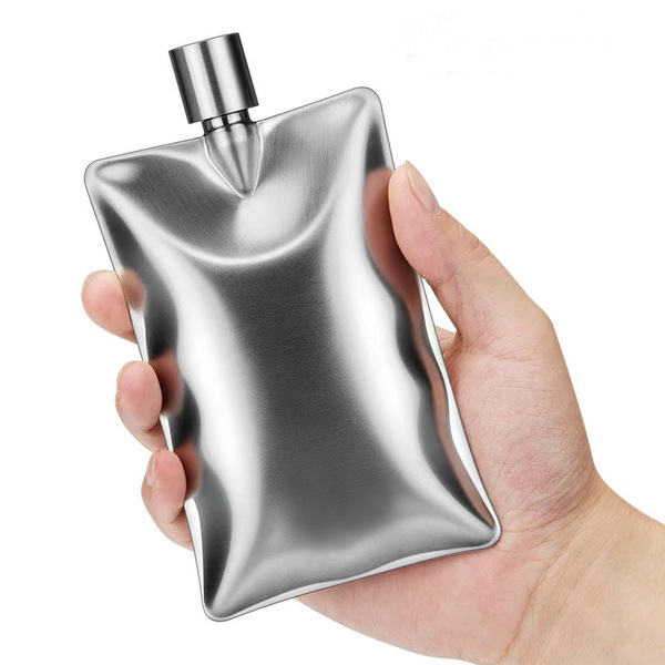 Wavy Hip Flask