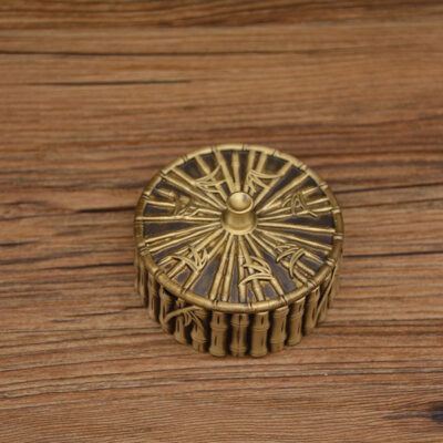 brass die-casting high bamboo ashtray