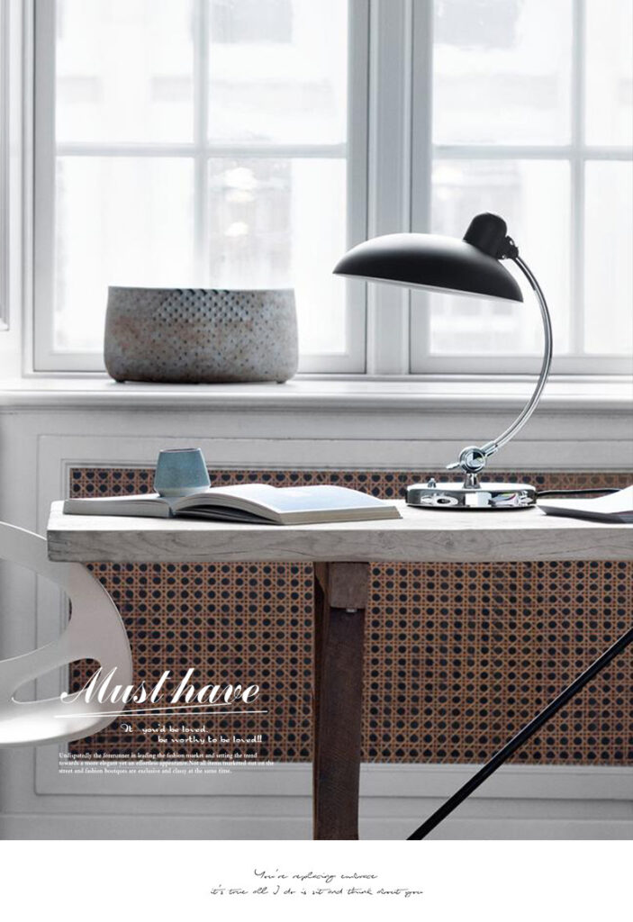 Danish Bauhaus Table Lamp