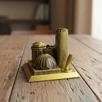 Architectural Metal Pen Holder