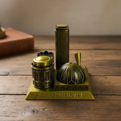 Architectural Metal Pen Holder