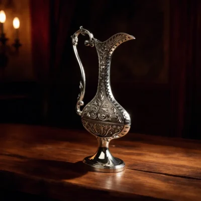 Vintage Persian Metal Vase