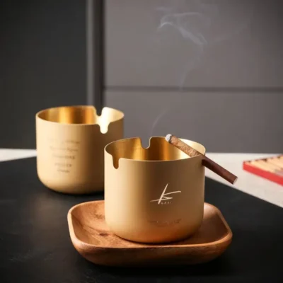 Light Luxury Khaki Ashtray