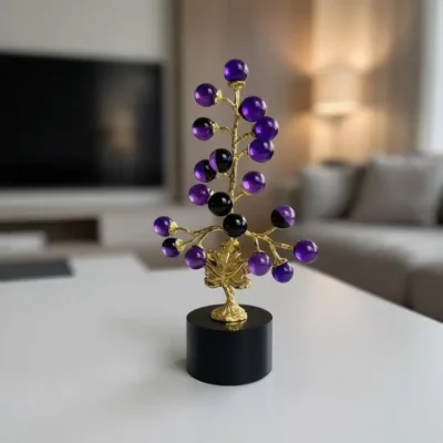 Crystal Grapevine Figurine