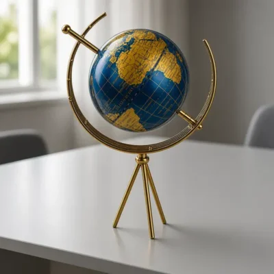 Tripod Earth Globe