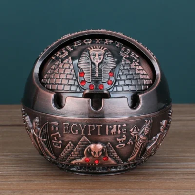 egypt trumpet ashtray