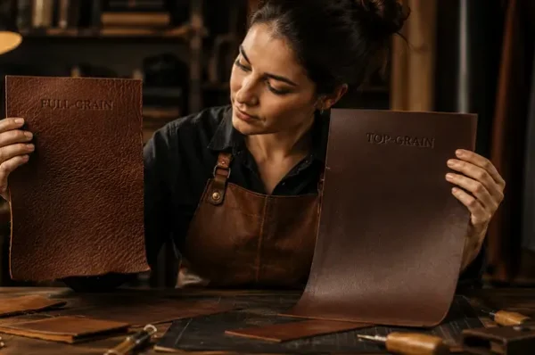 Full-Grain vs Top-Grain Leather