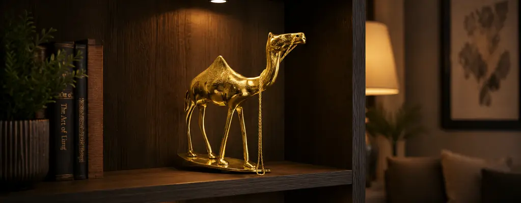 How to Arrange Sculptures on a Shelf