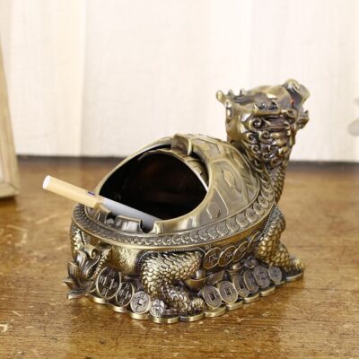 dragon turtle ashtray