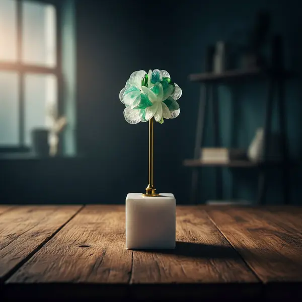 Amethyst Tabletop Flower